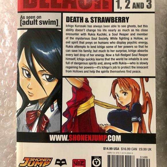Bleach Manga Volumes 1-3, 4-6, 7-9 - Picture 4 of 6